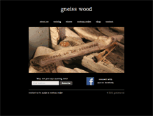 Tablet Screenshot of gneisswood.com